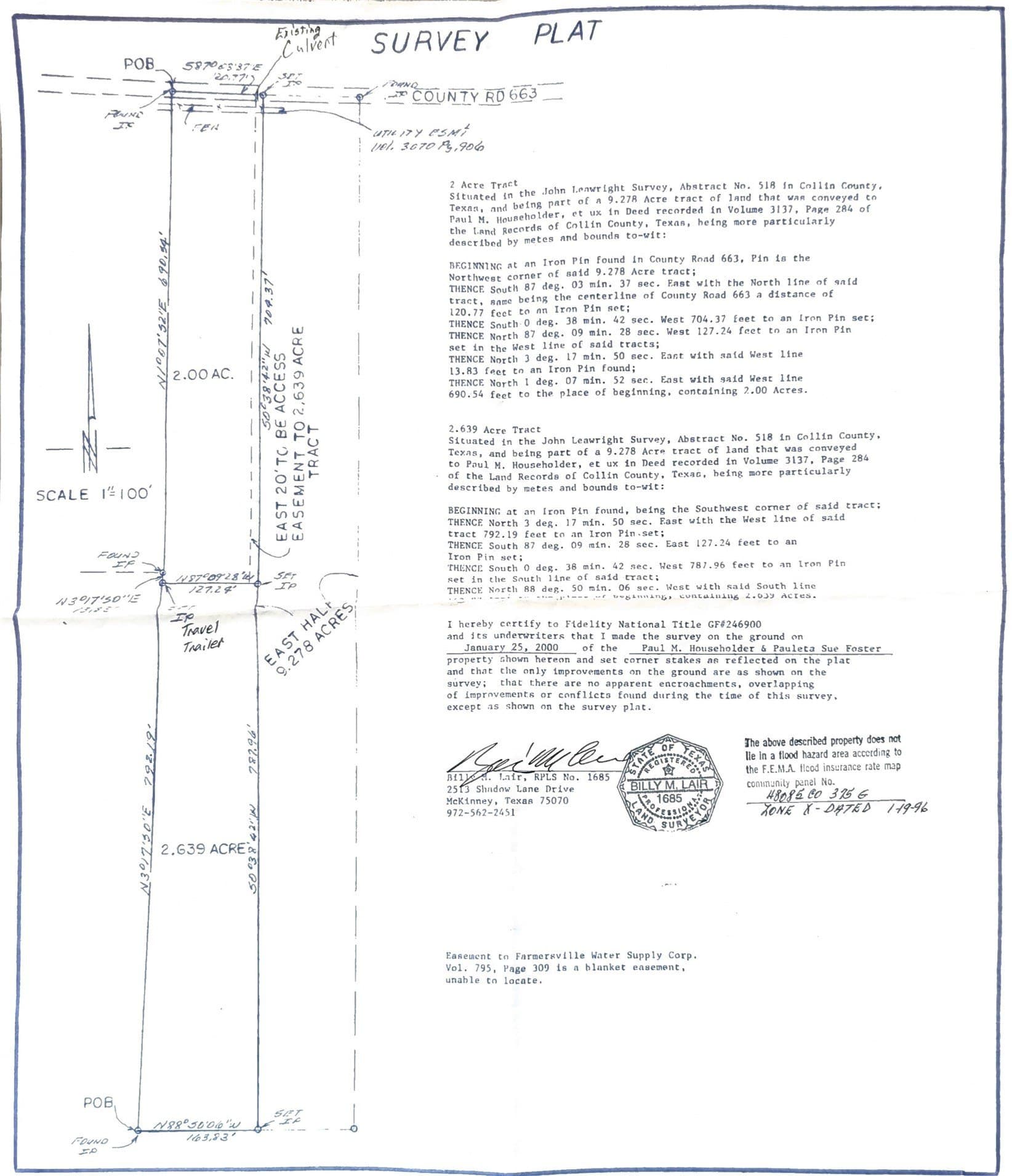 2.64 acres in Collin County