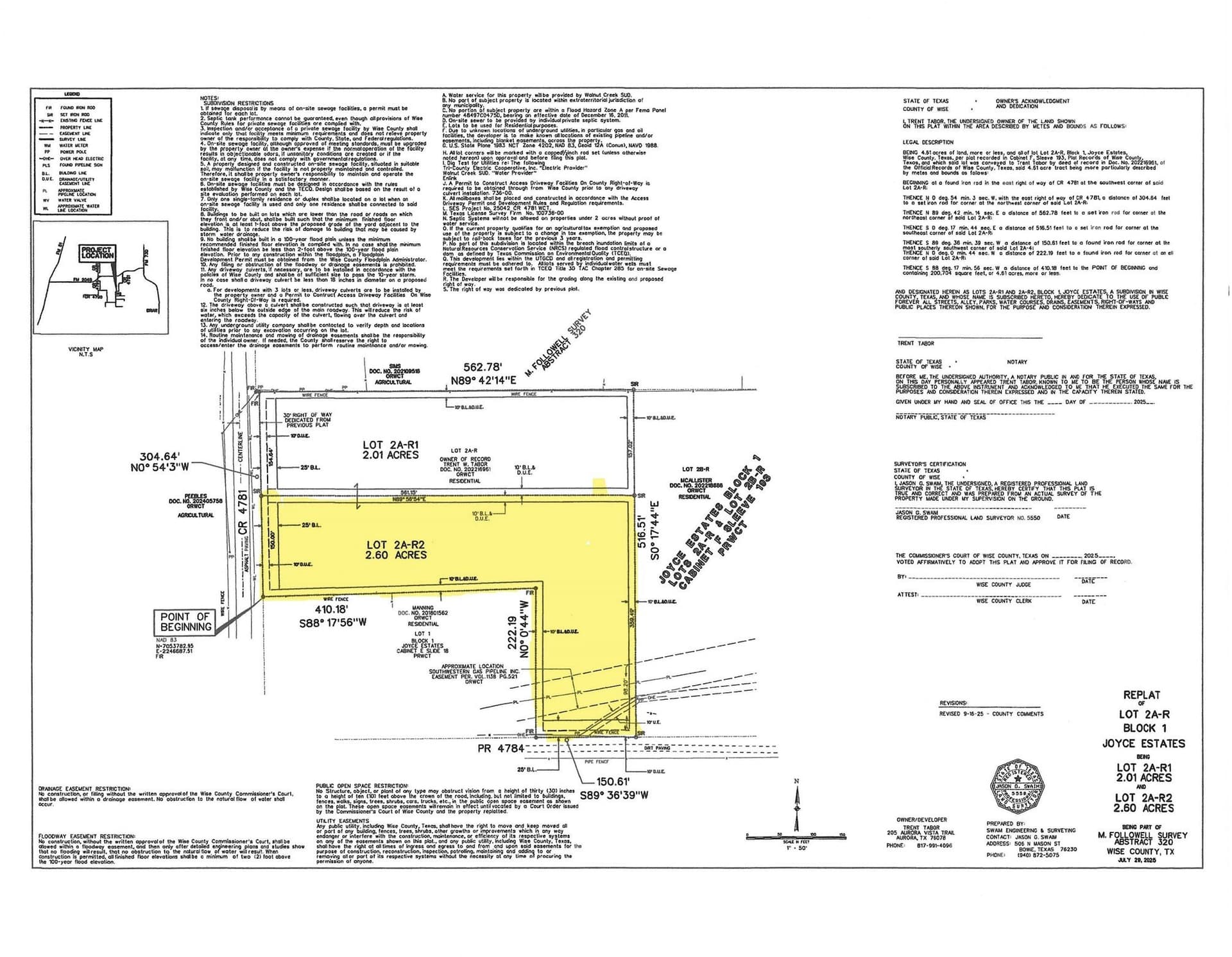 2.6 acres in Wise County