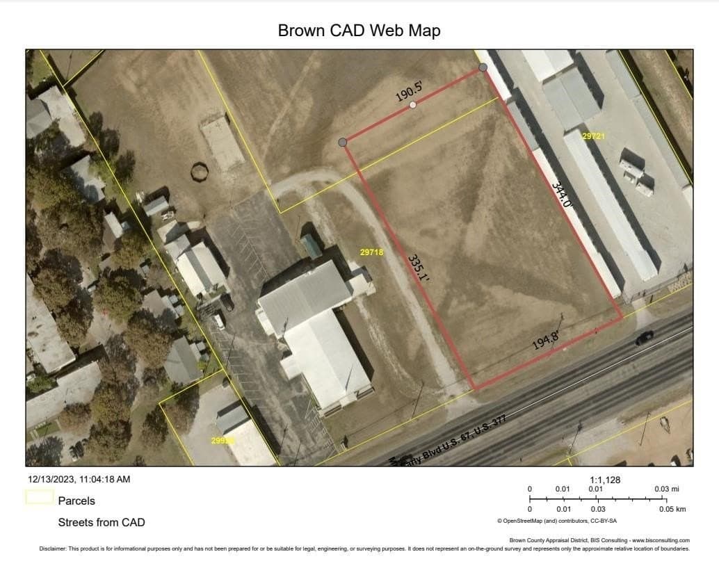 1.5 acres in Brown County