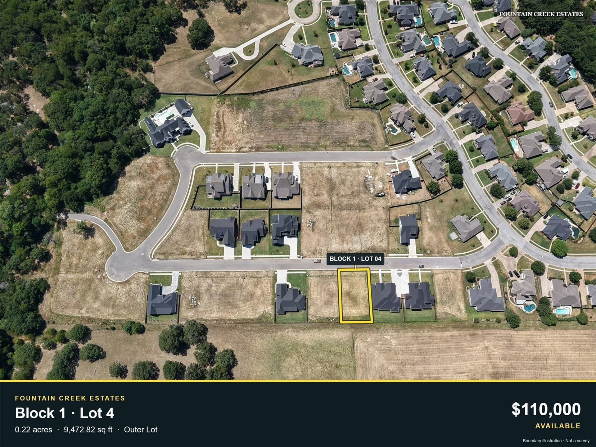 0.22 acres in Grayson County