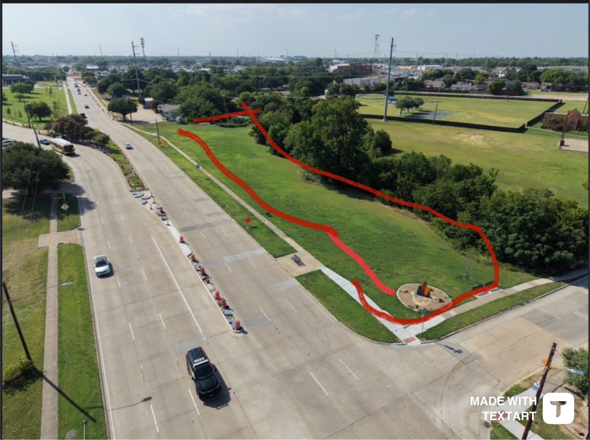 1.5 acres in Dallas County