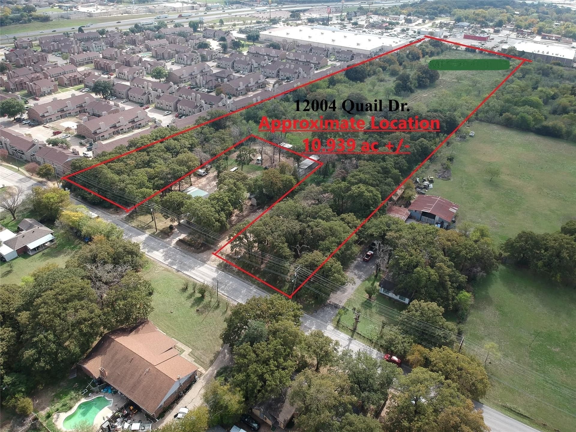 10.94 acres in Dallas County