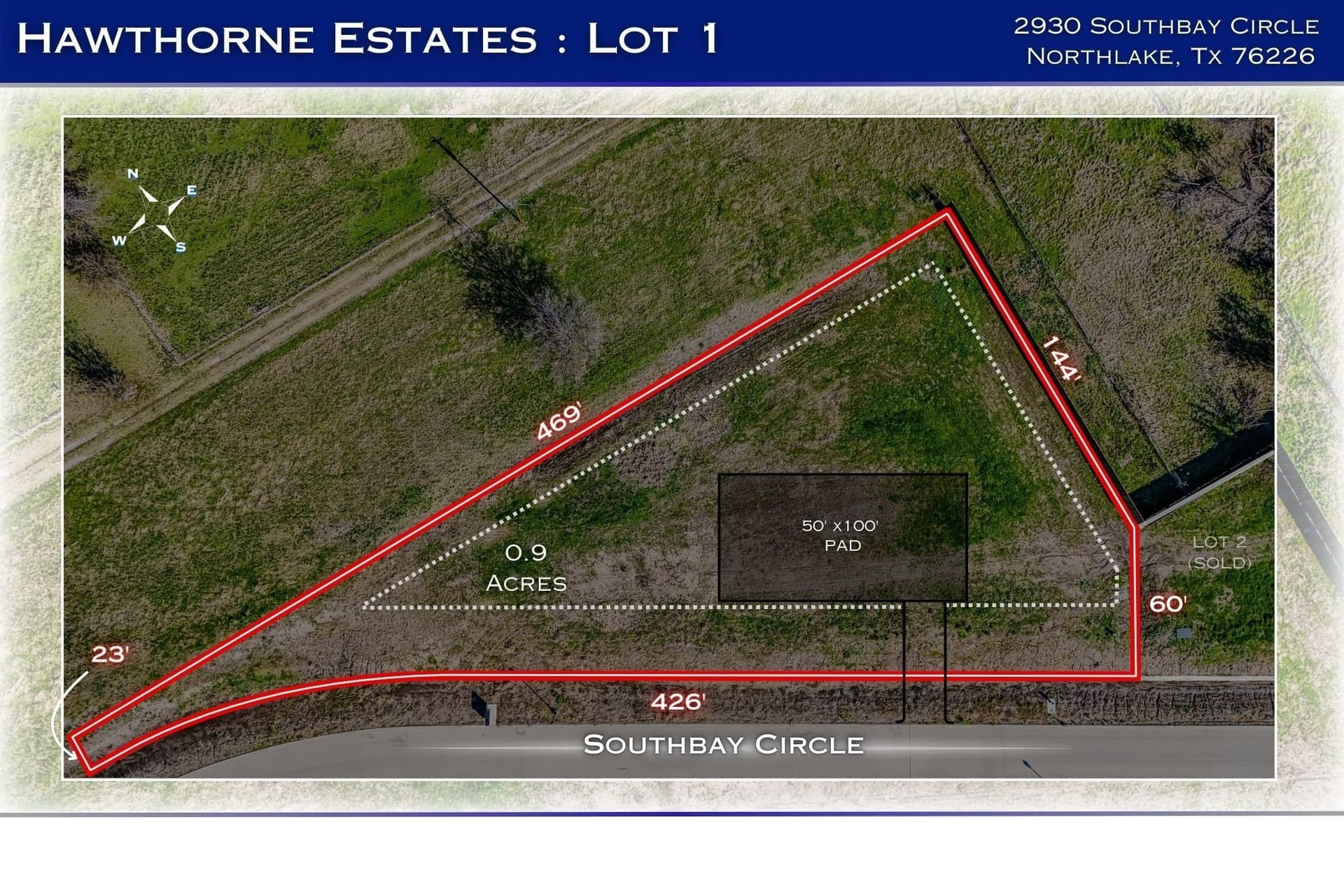 0.9 acres in Denton County gallery image 3