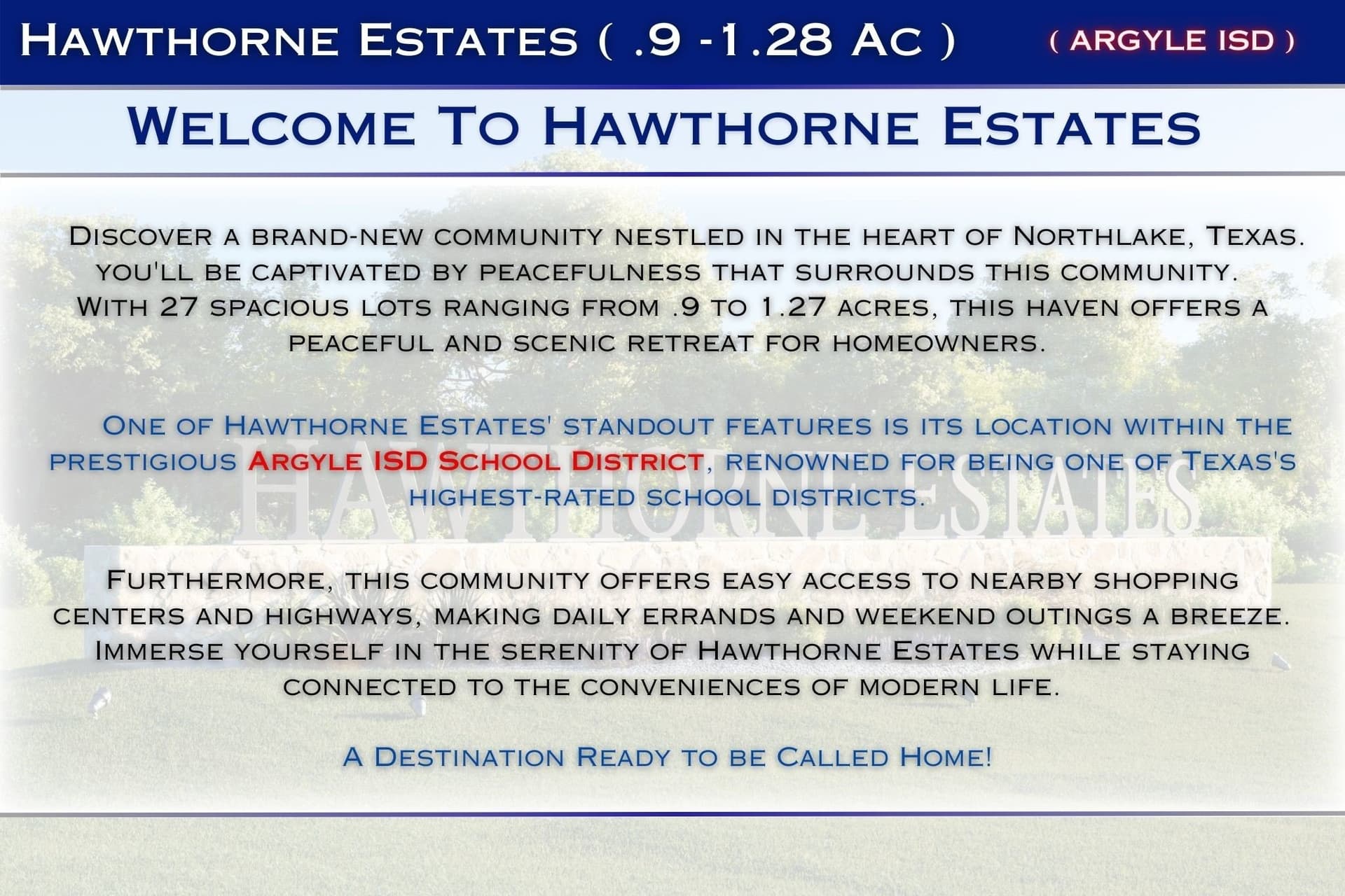 0.9 acres in Denton County gallery image 2