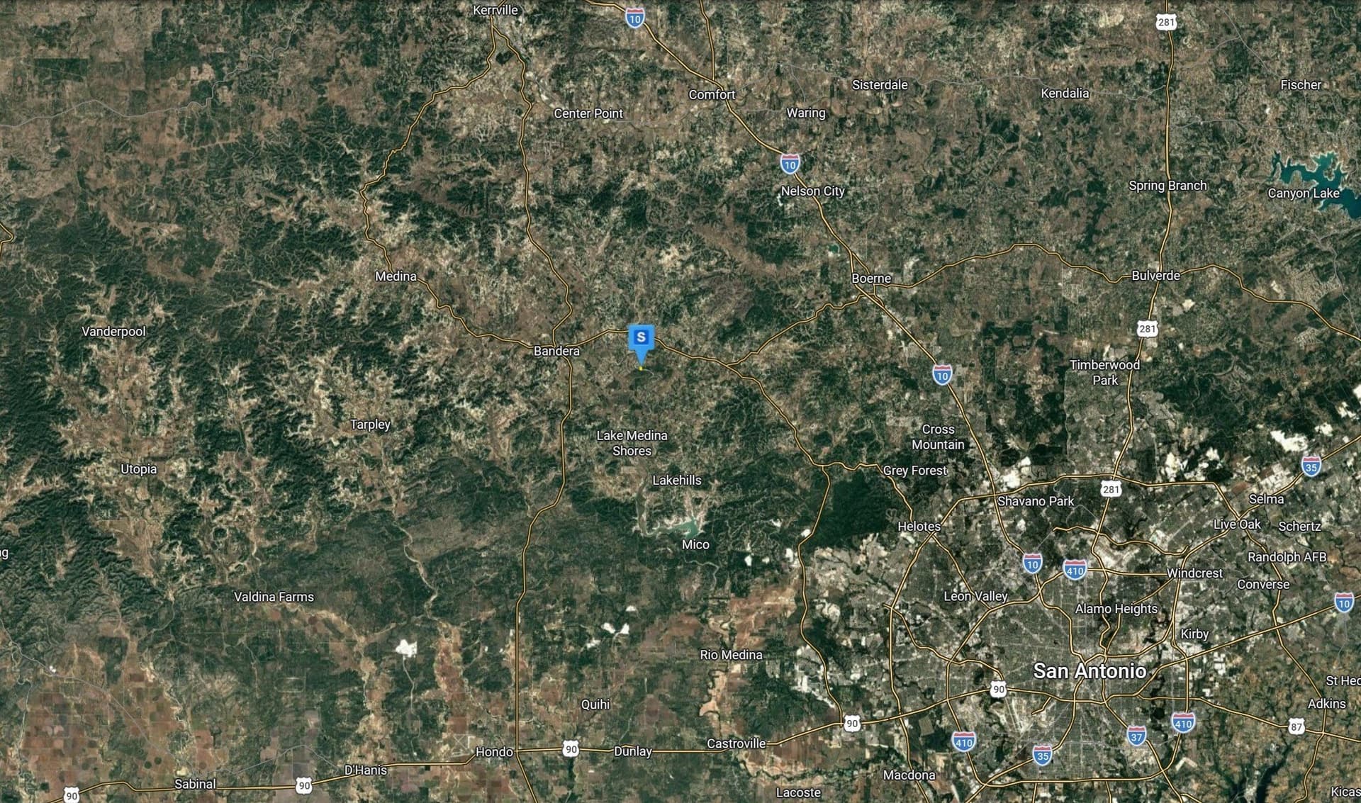 0.85 acres in Bandera County featured view