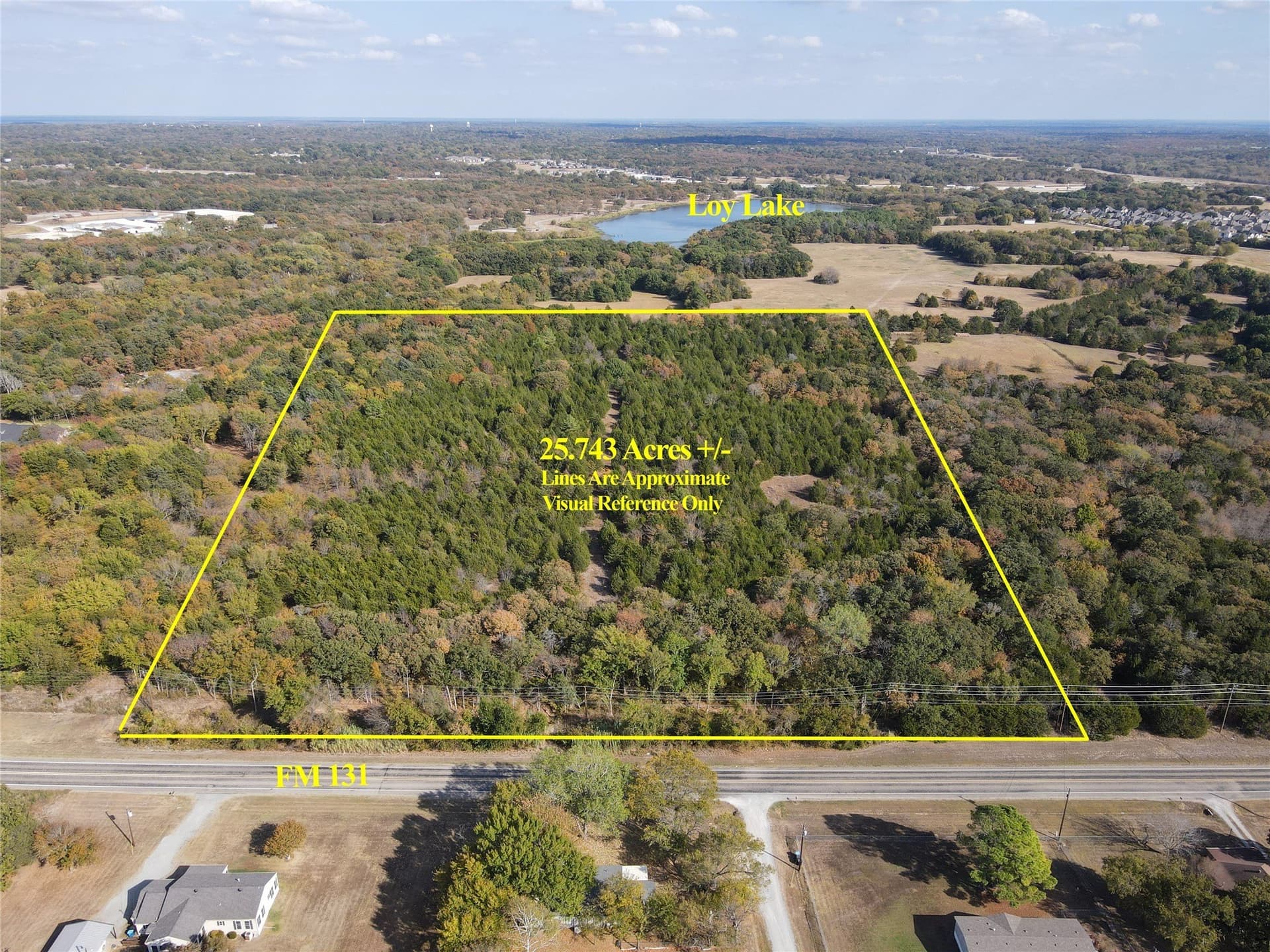 25.74 acres in Grayson County
