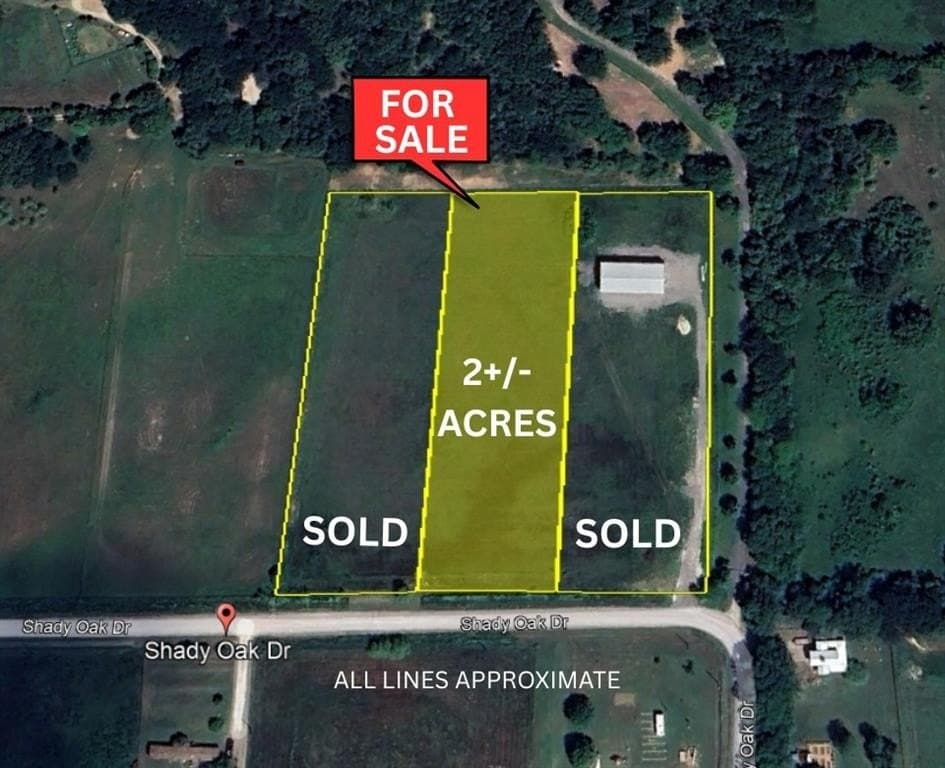 2 acres in Denton County