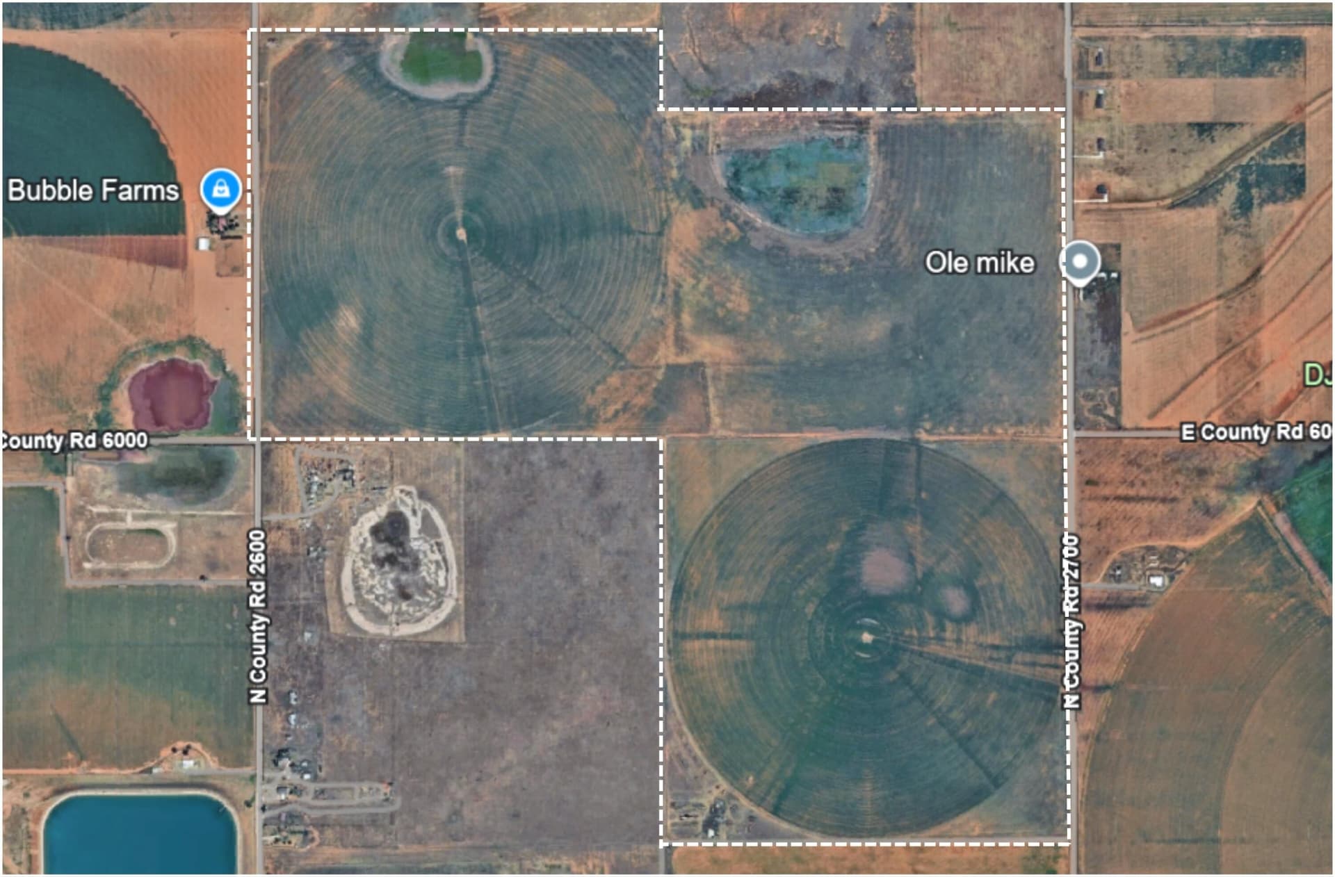 445 acres in Lubbock County