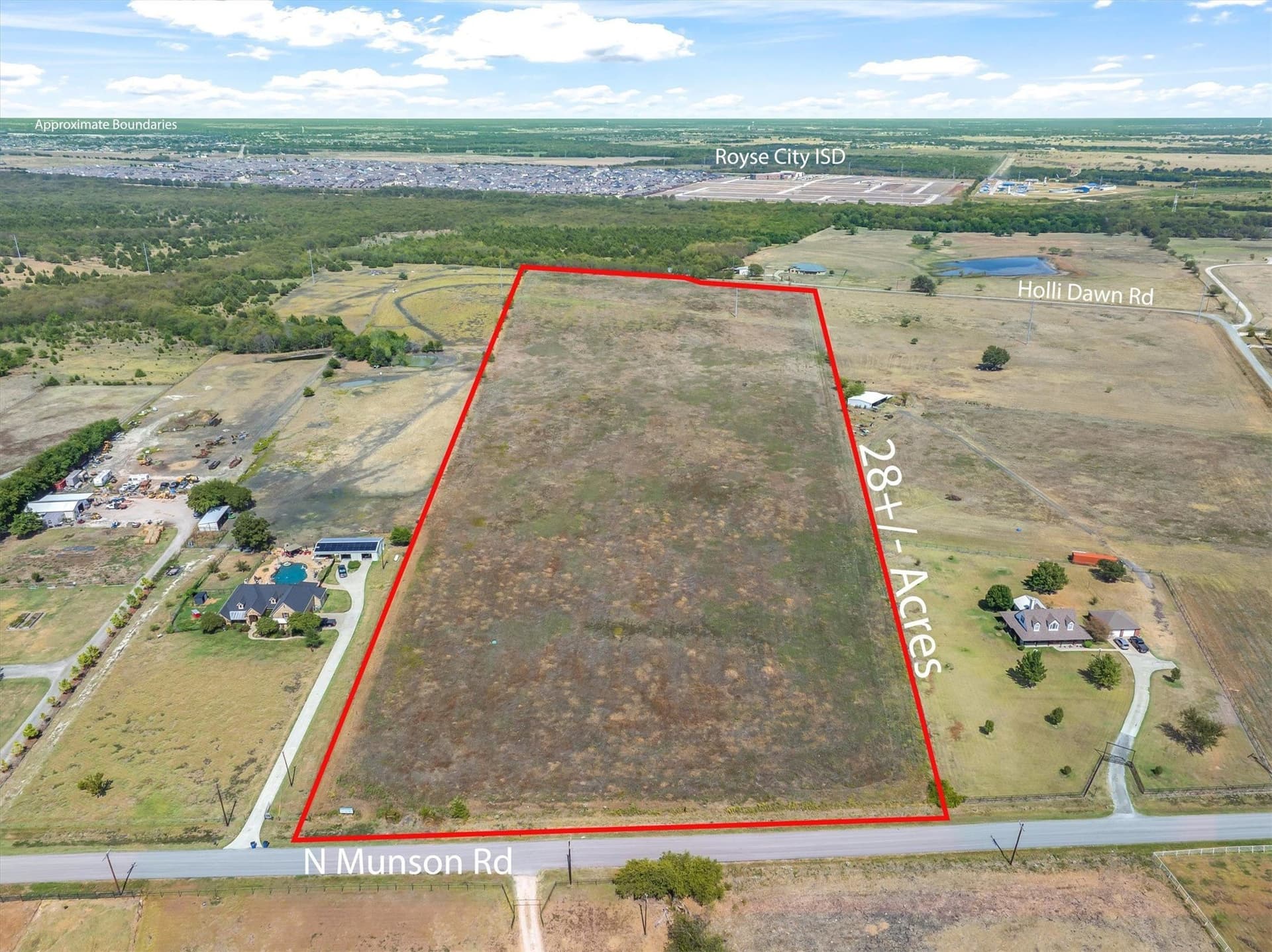 28.2 acres in Rockwall County