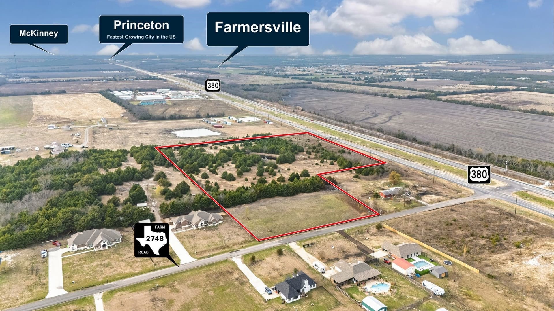 10.4 acres in Hunt County