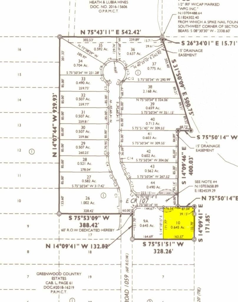 0.65 acres in Midland County