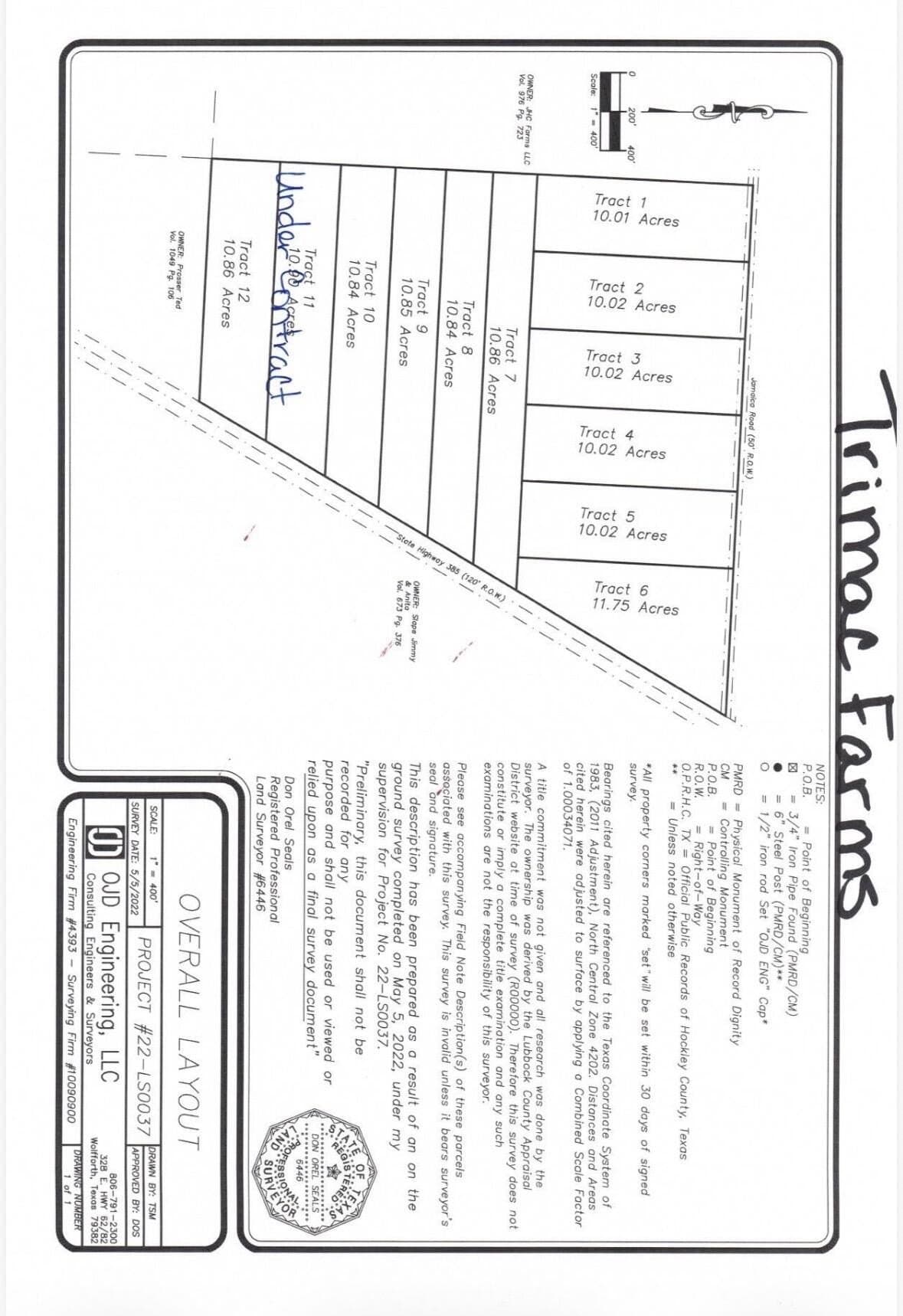 10.86 acres in Hockley County