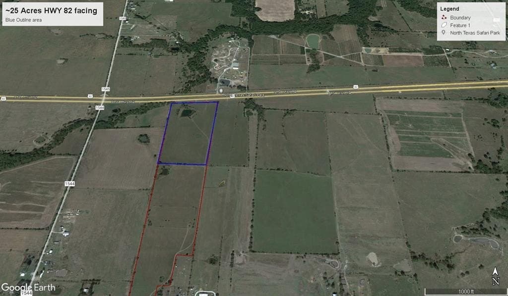 57.9 acres in Fannin County