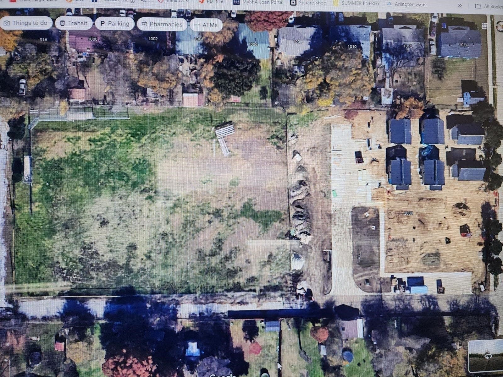 2.03 acres in Tarrant County
