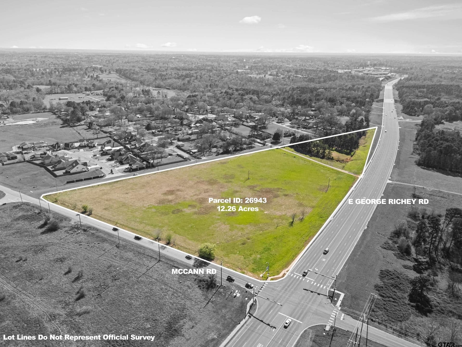 12.26 acres in Gregg County