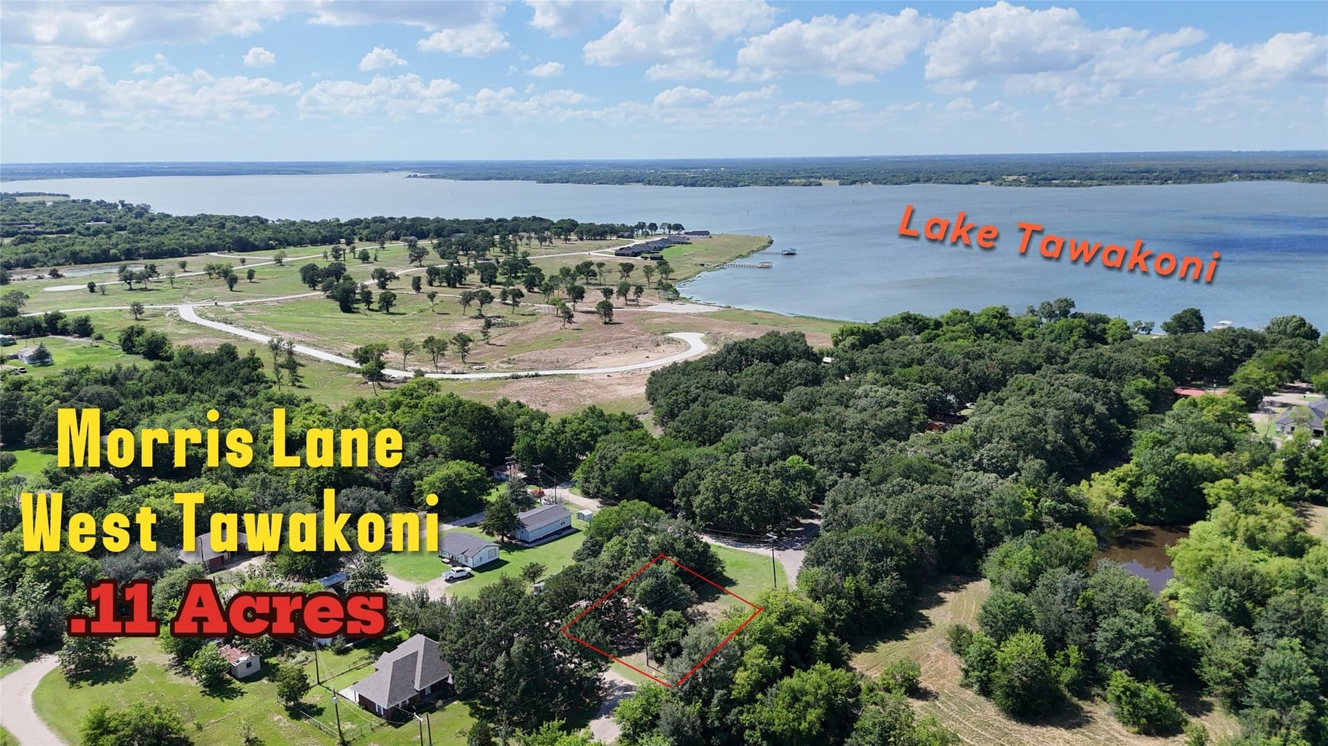 0.11 acres in Hunt County