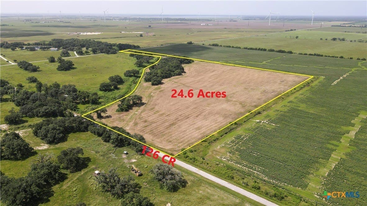 24.6 acres in Wharton County