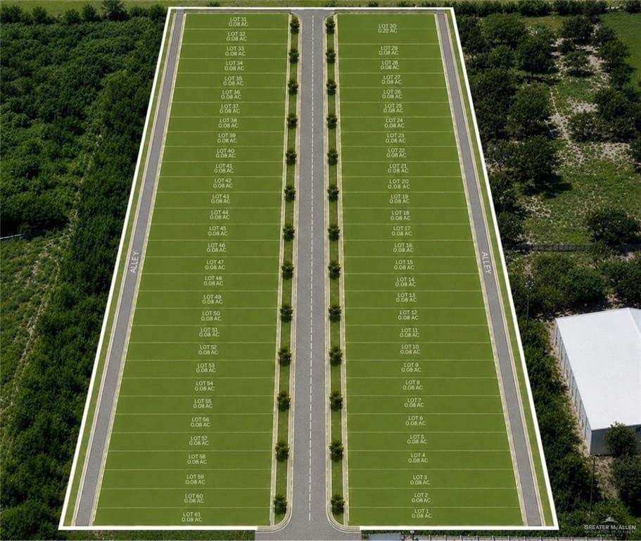 0.07 acres in Hidalgo County