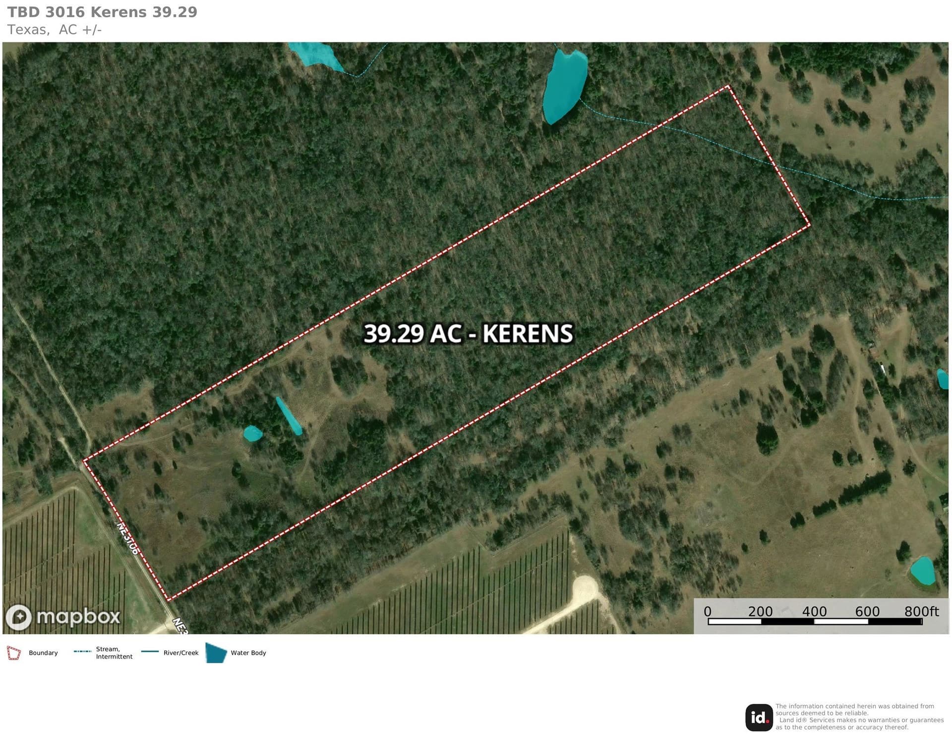 39.29 acres in Navarro County