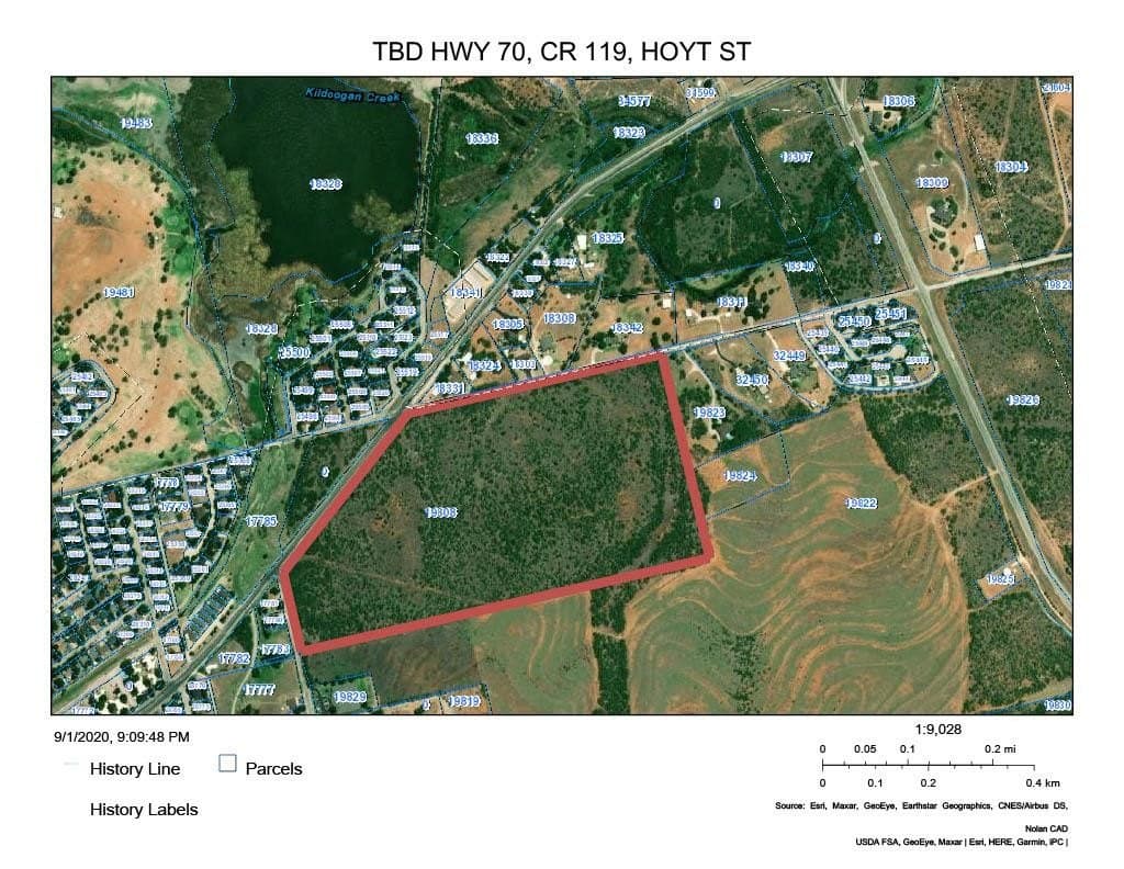 70 acres in Nolan County