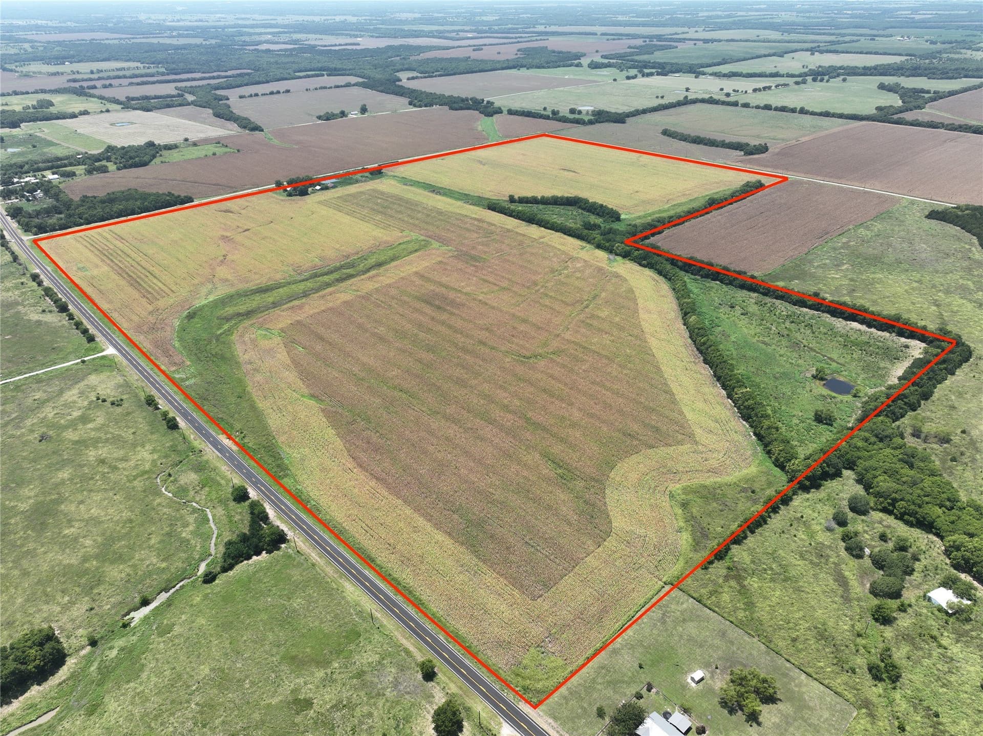 157.63 acres in Hunt County gallery image 2