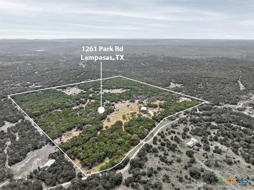 55 acres in Lampasas County