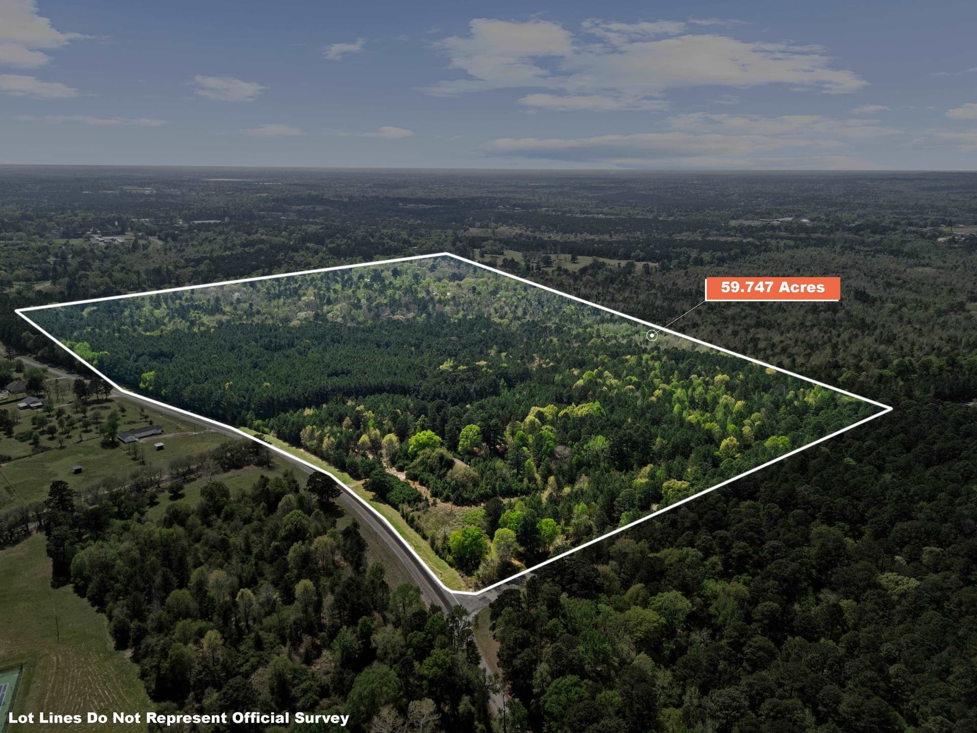 59.75 acres in Gregg County