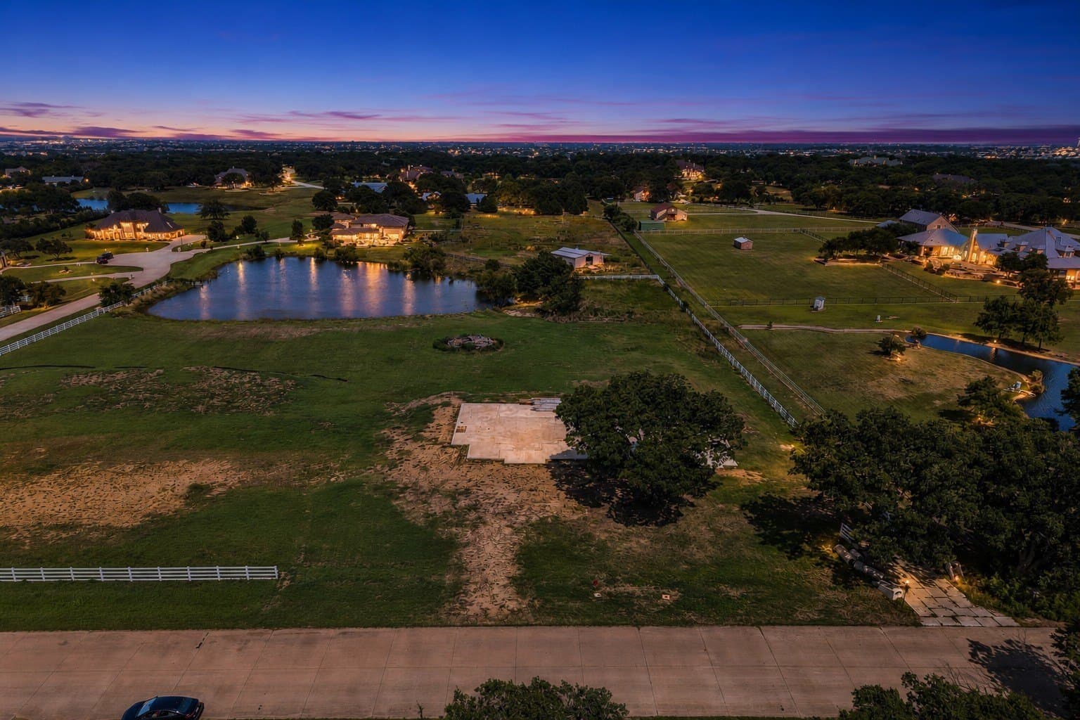 2.25 acres in Denton County