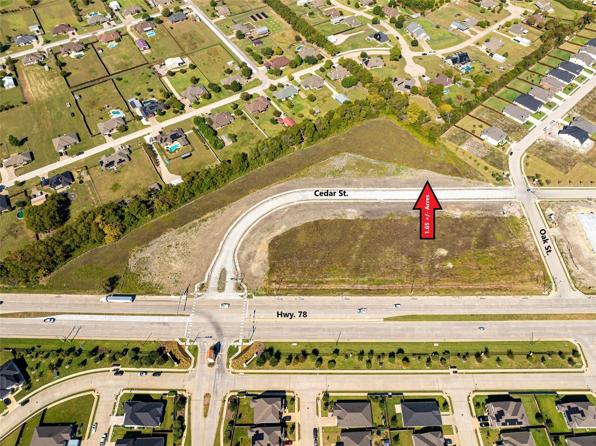 1.65 acres in Collin County