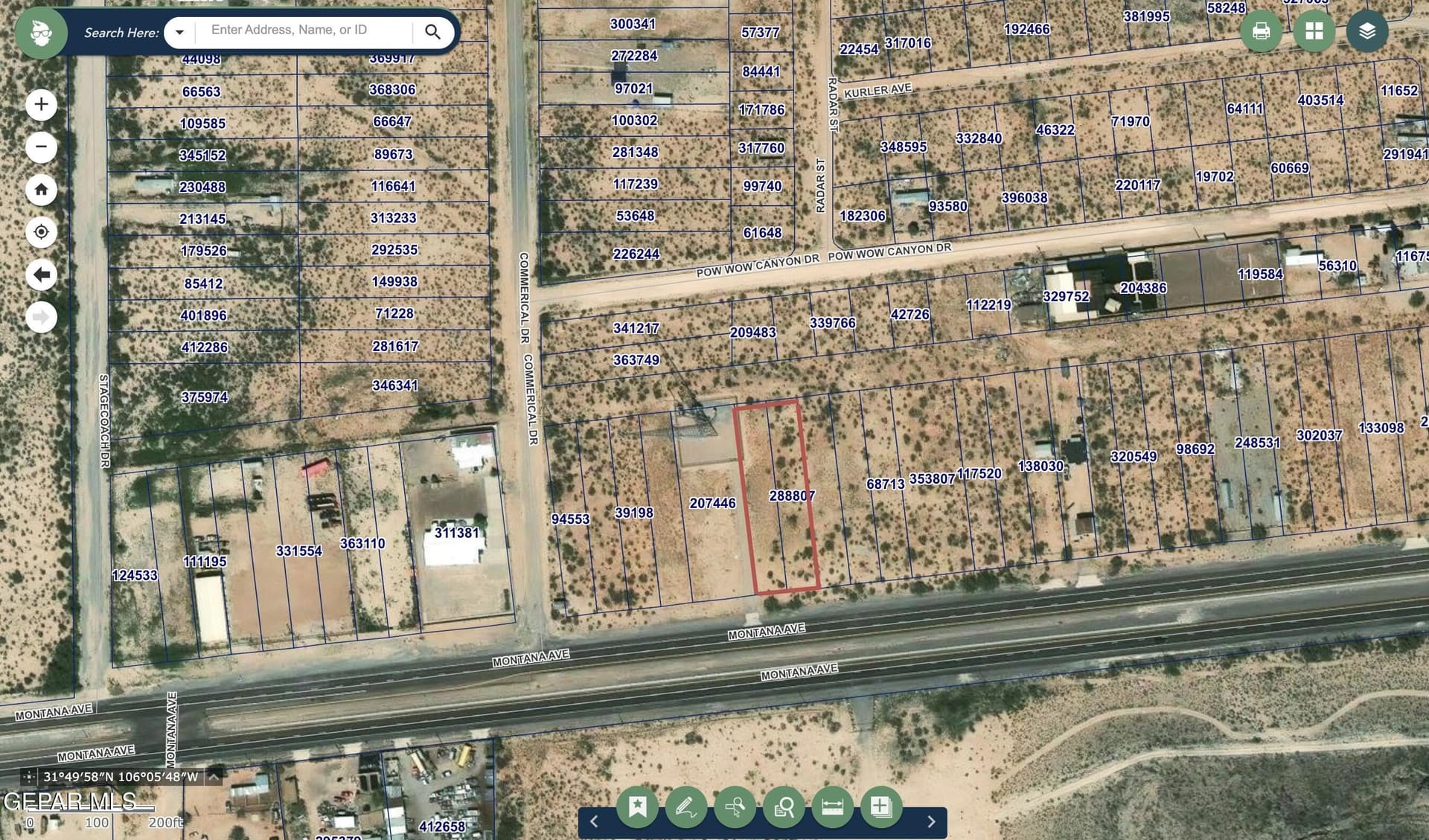 0.68 acres in El Paso County featured view