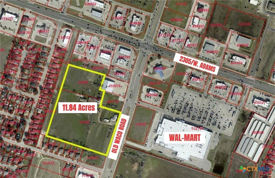 11.85 acres in Bell County