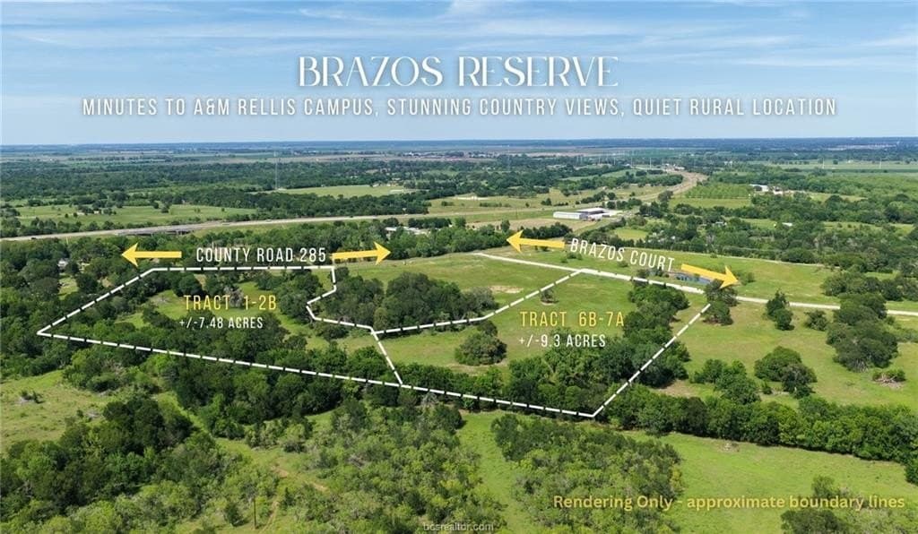 9.3 acres in Burleson County
