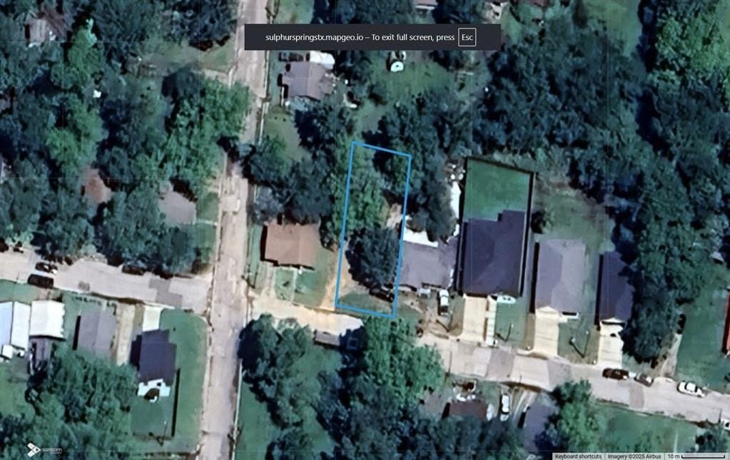 0.16 acres in Hopkins County