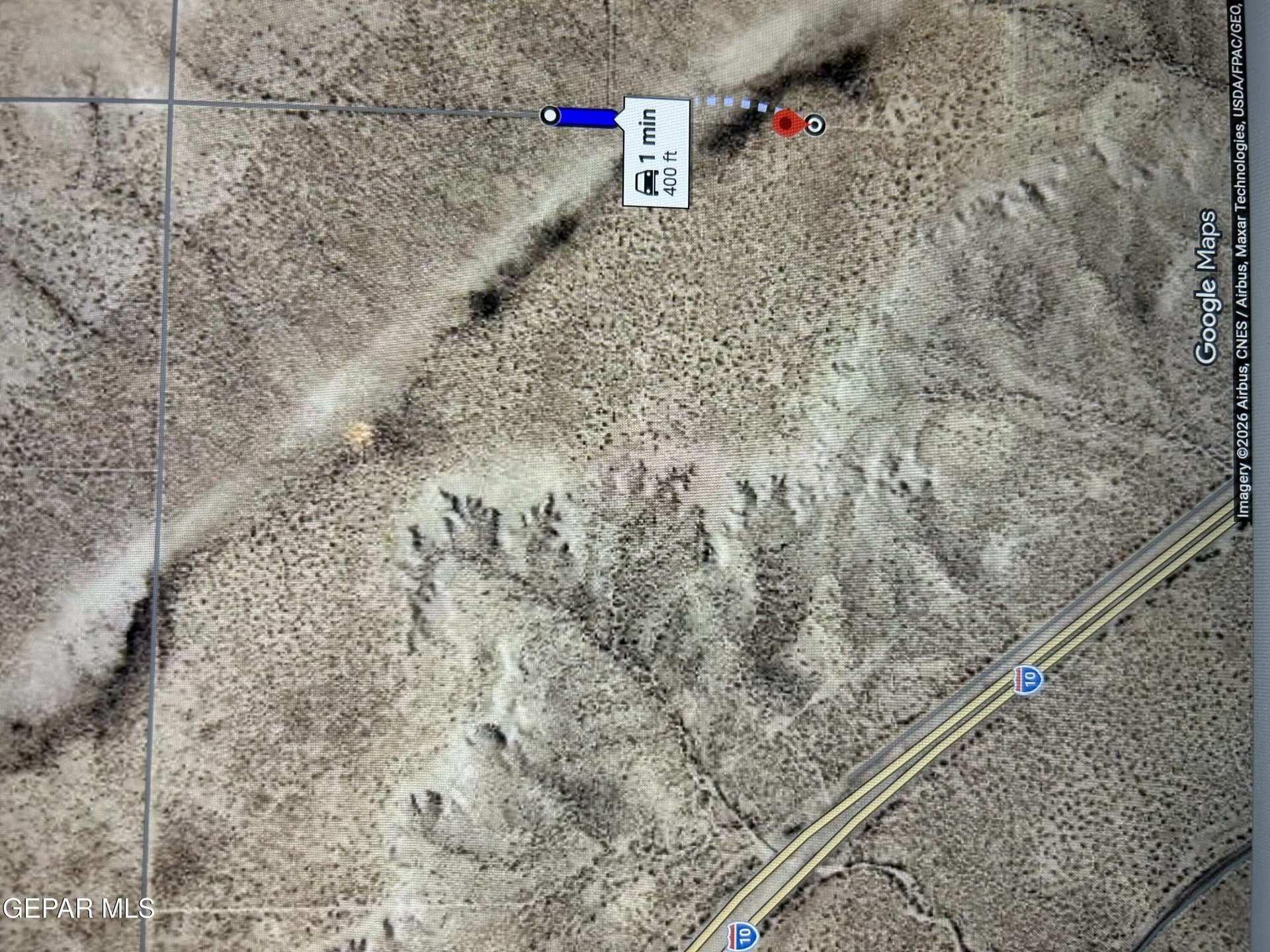 10 acres in Hudspeth County