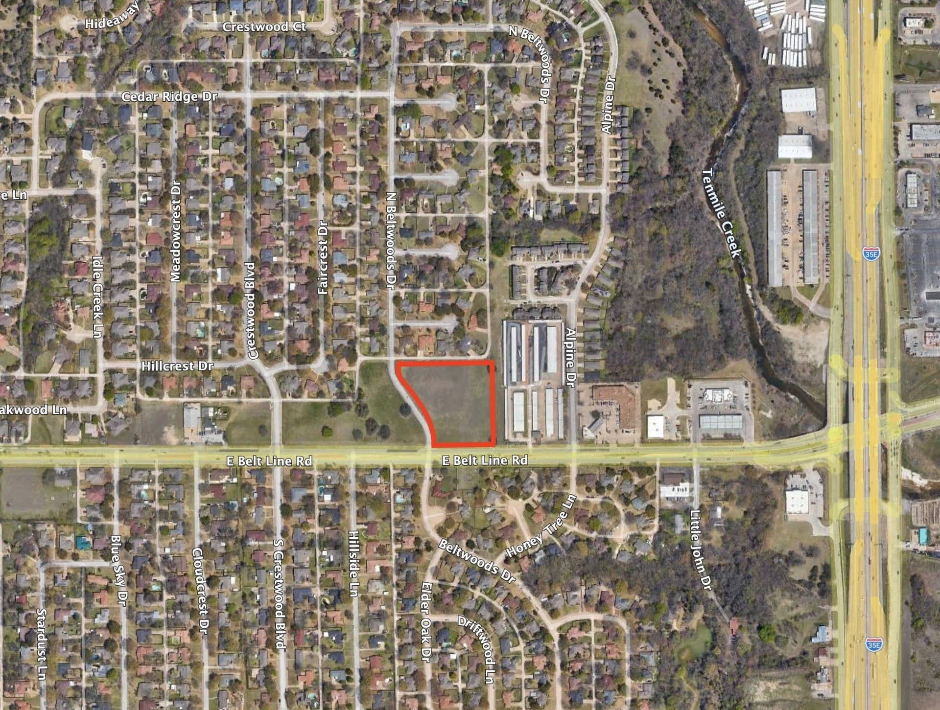 2.94 acres in Dallas County
