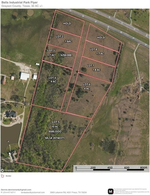 1.7 acres in Grayson County