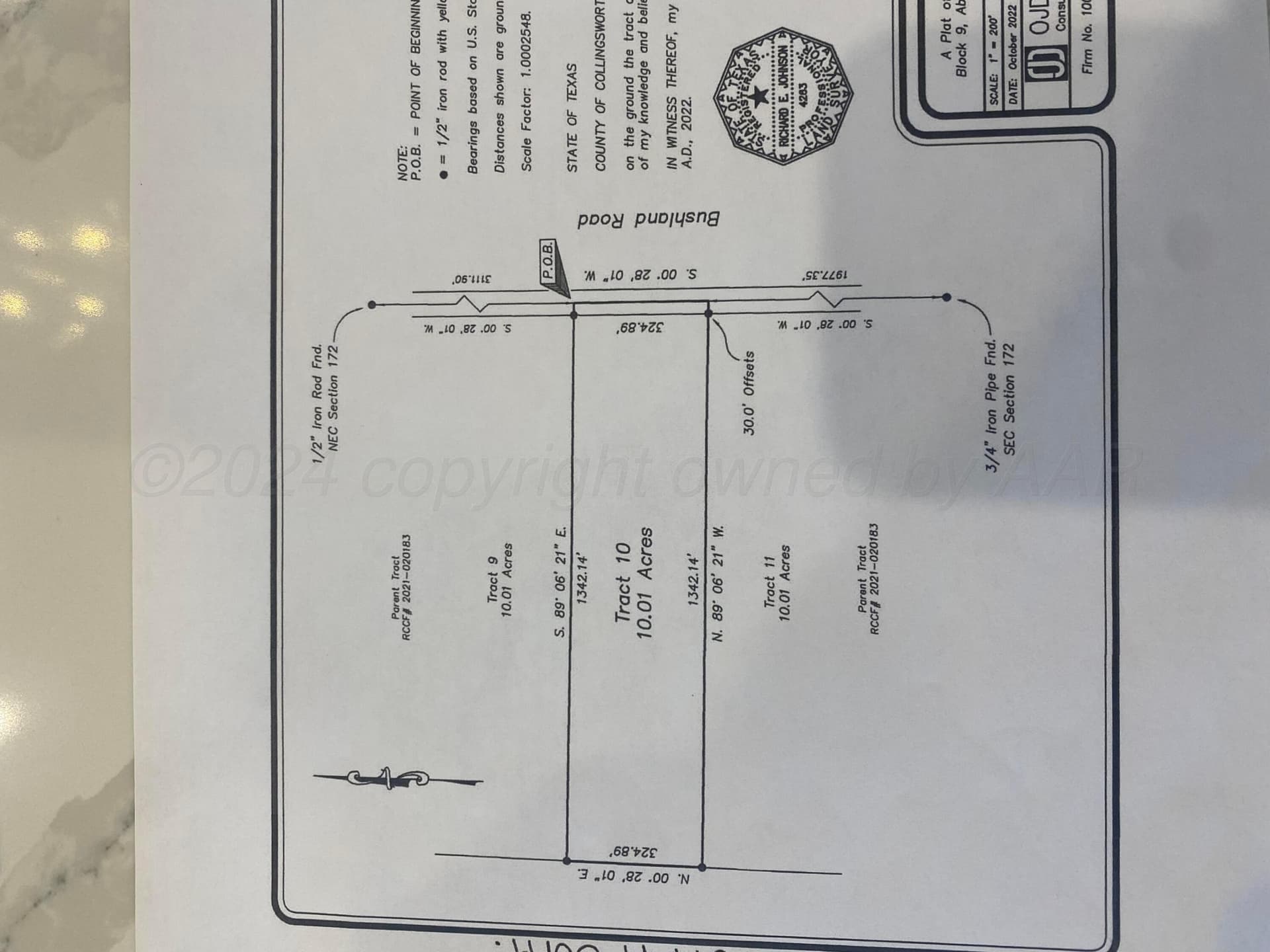 10.01 acres in Randall County