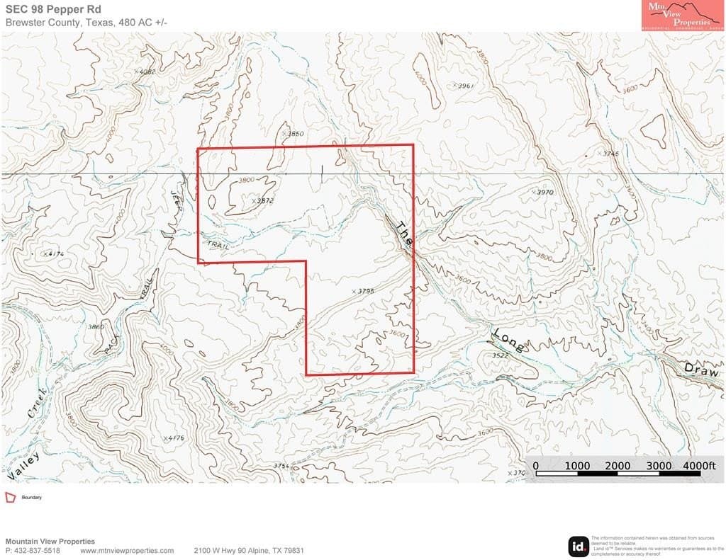 480 acres in Brewster County