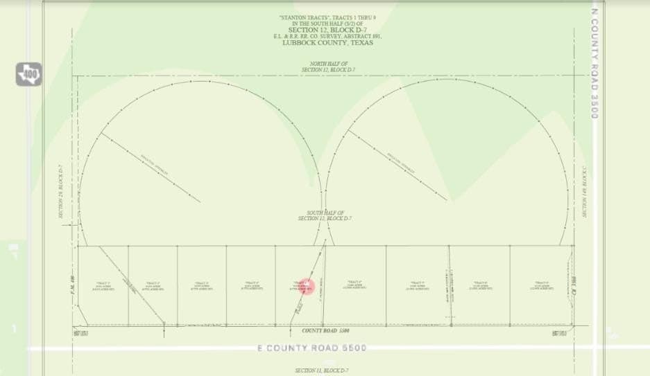 10.01 acres in Lubbock County