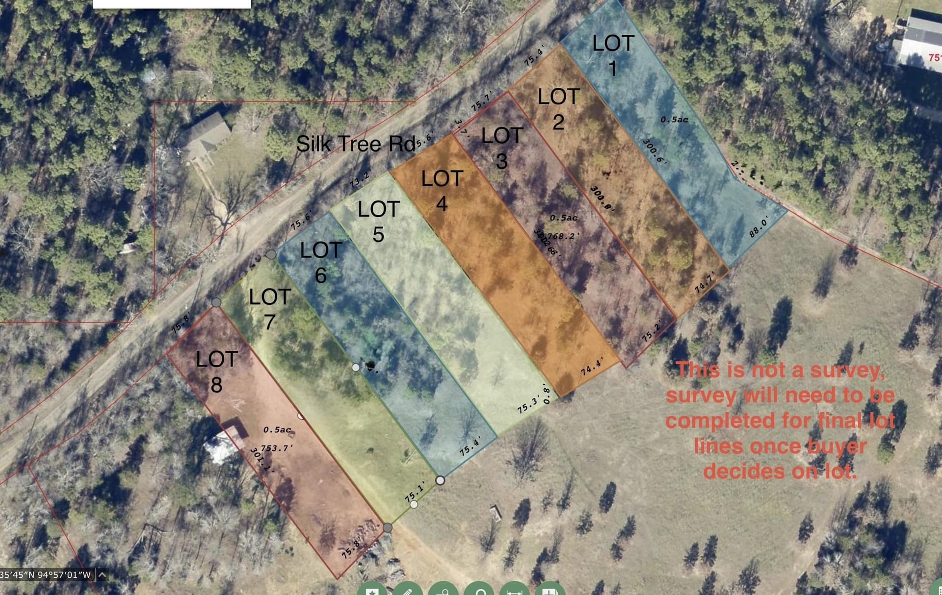0.67 acres in Upshur County