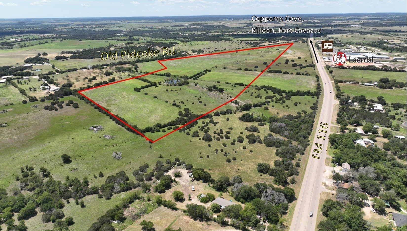 73.25 acres in Coryell County