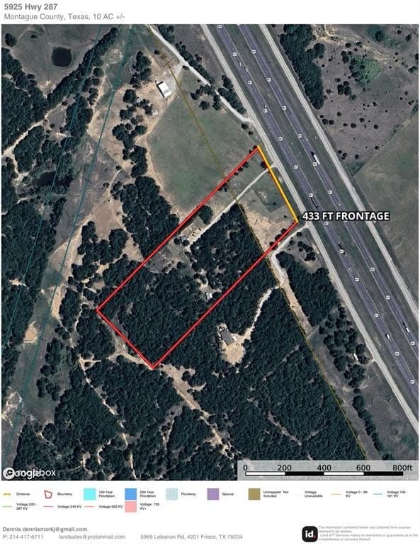 10 acres in Montague County