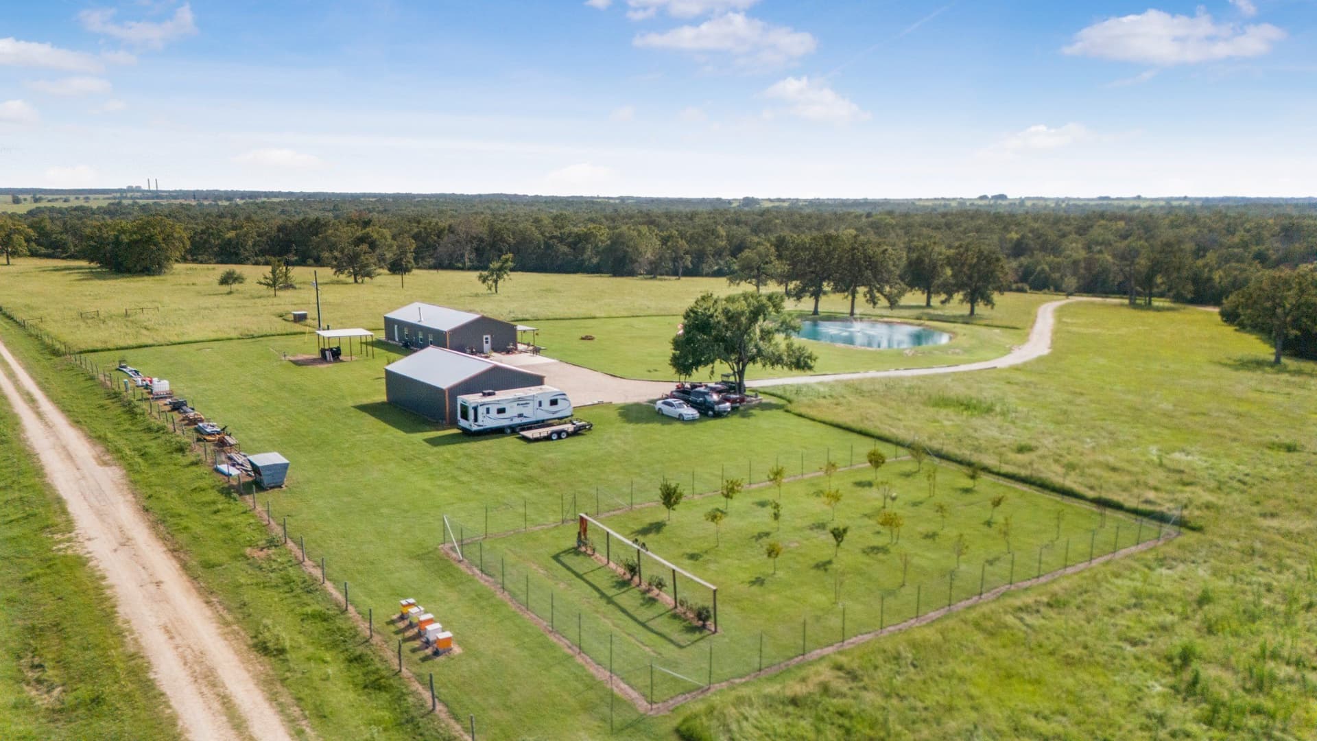 17.32 acres in Freestone County