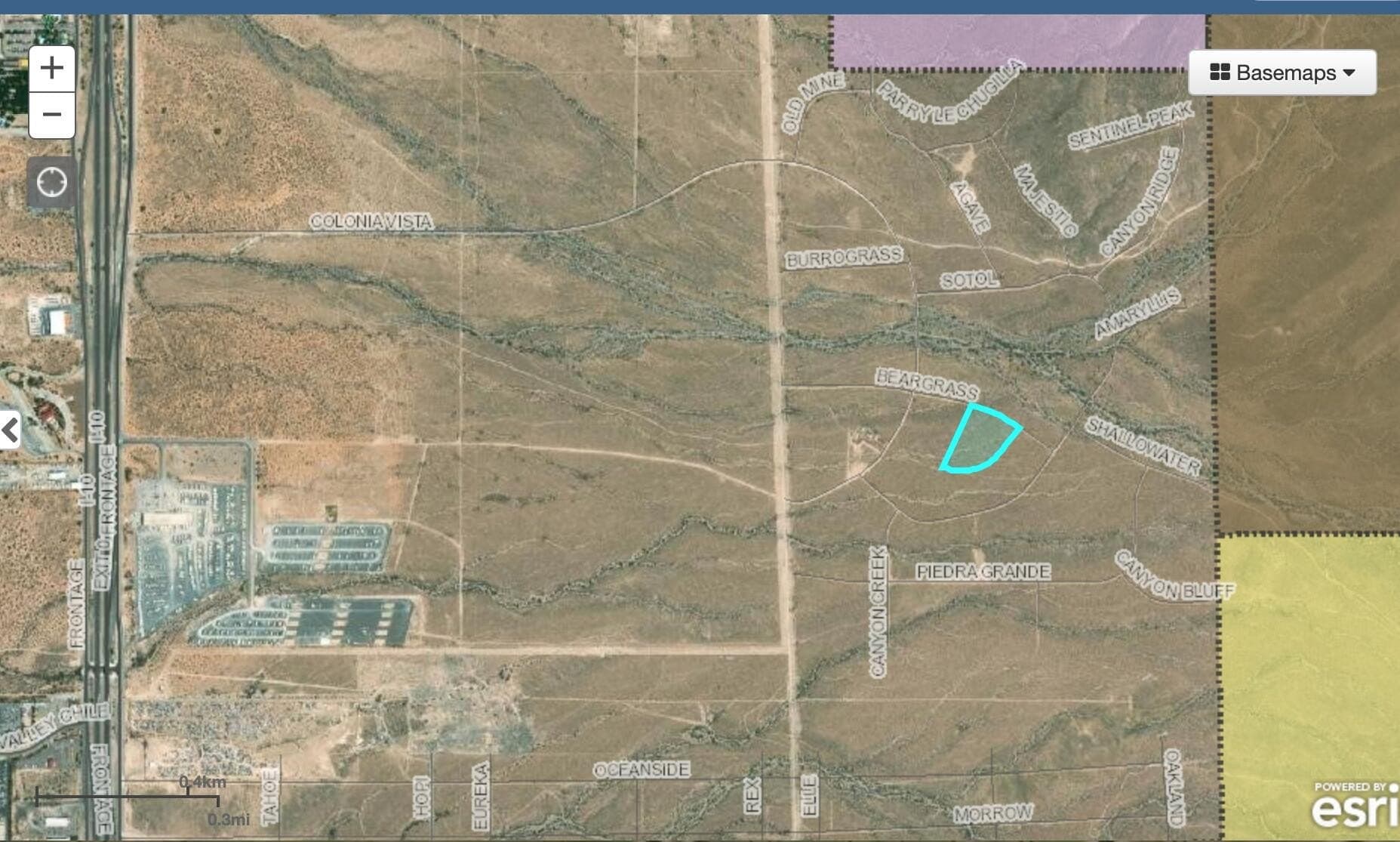 5.17 acres in El Paso County