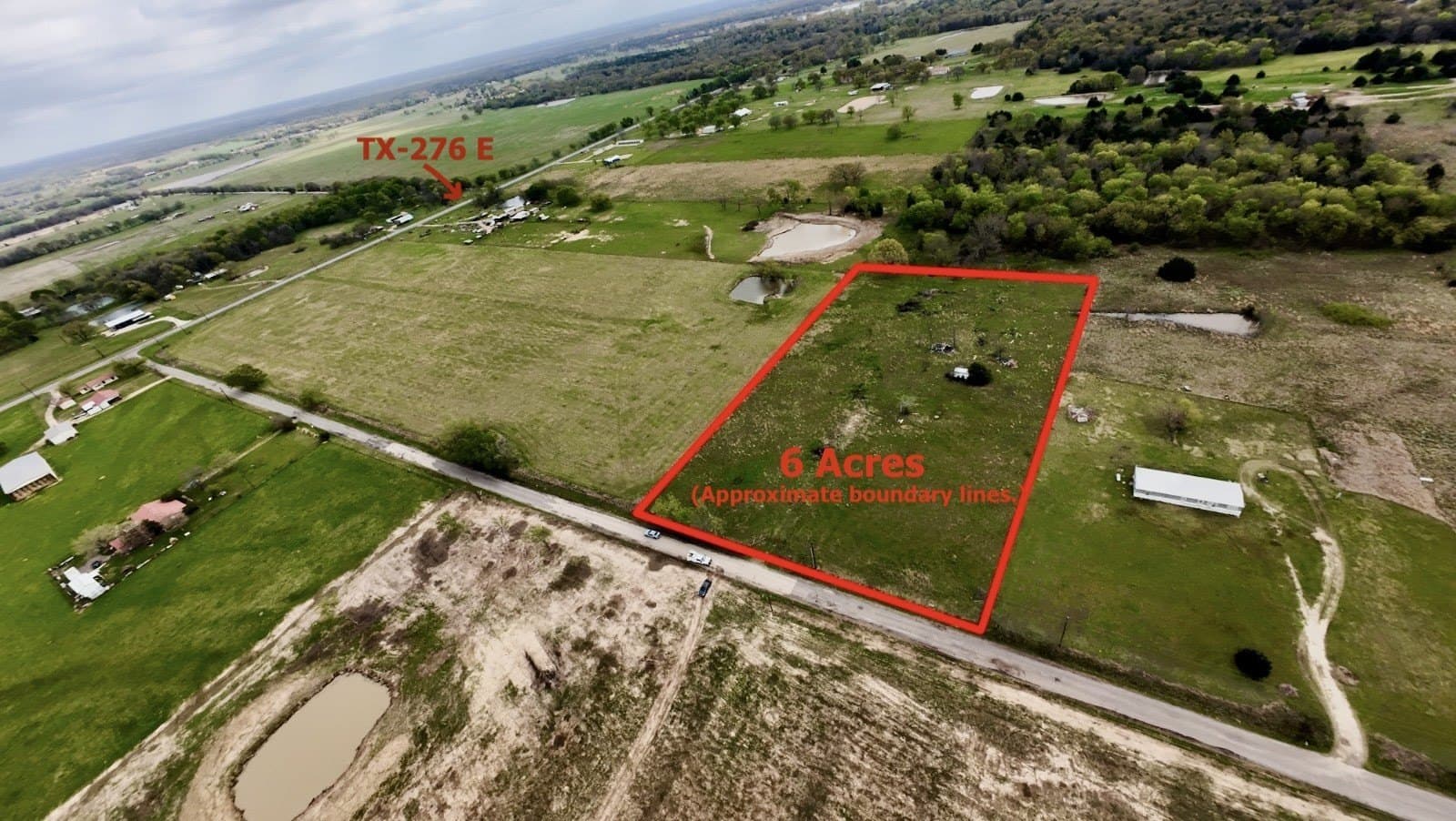 6 acres in Rains County