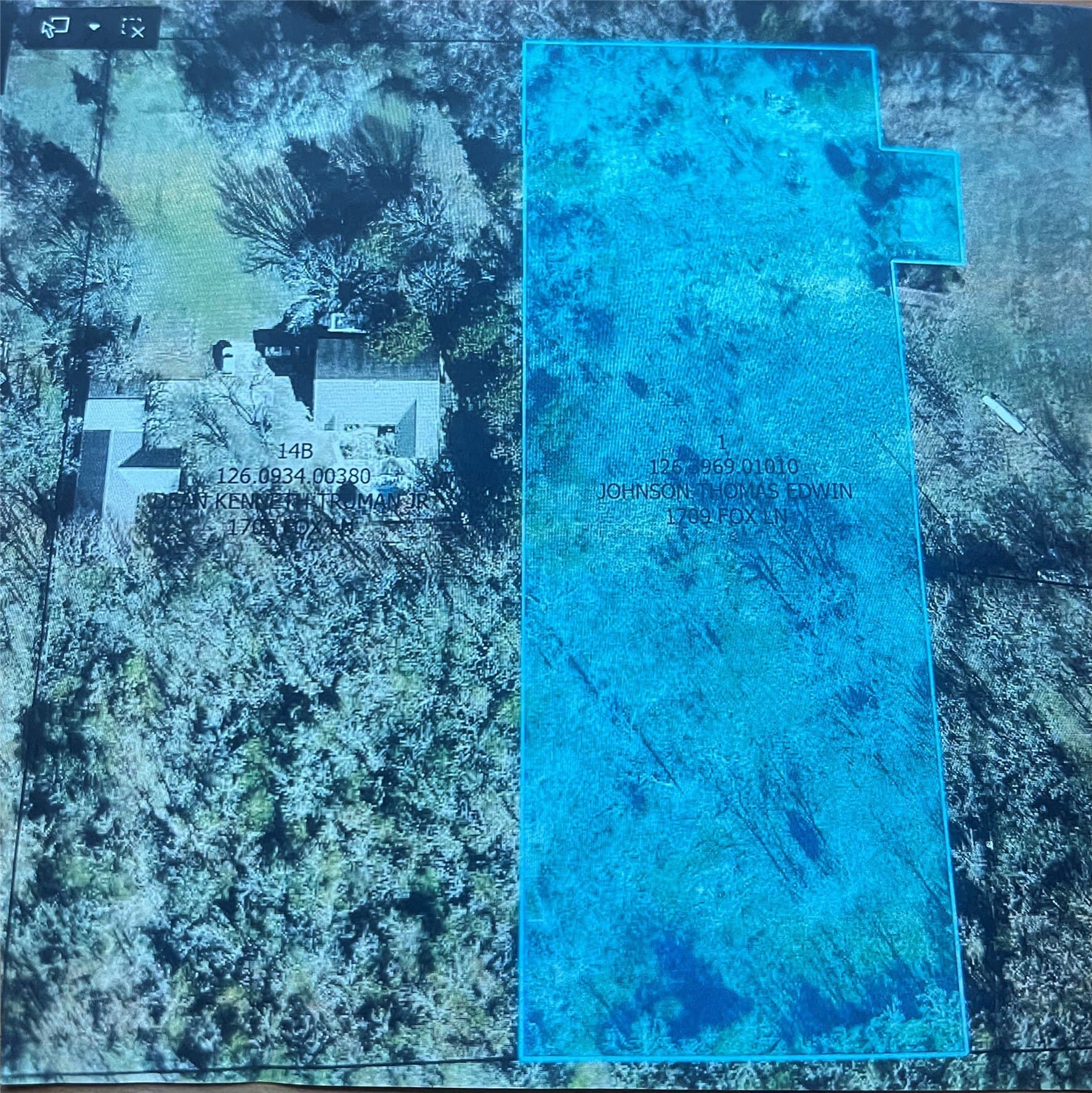 2.06 acres in Johnson County