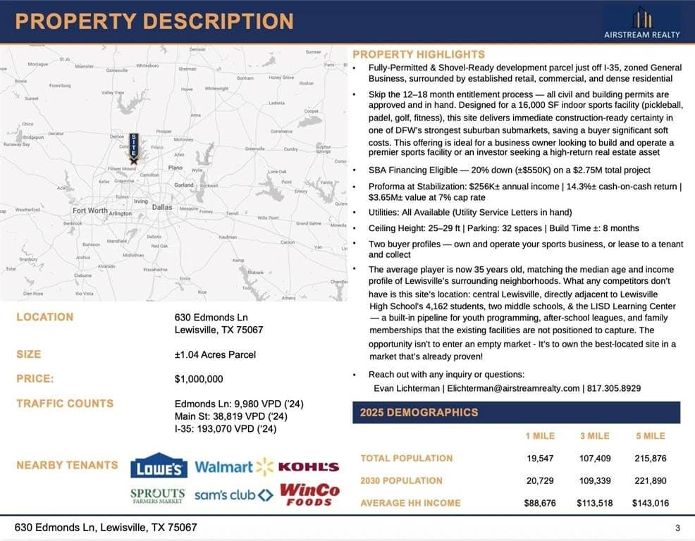 1.04 acres in Denton County gallery image 3
