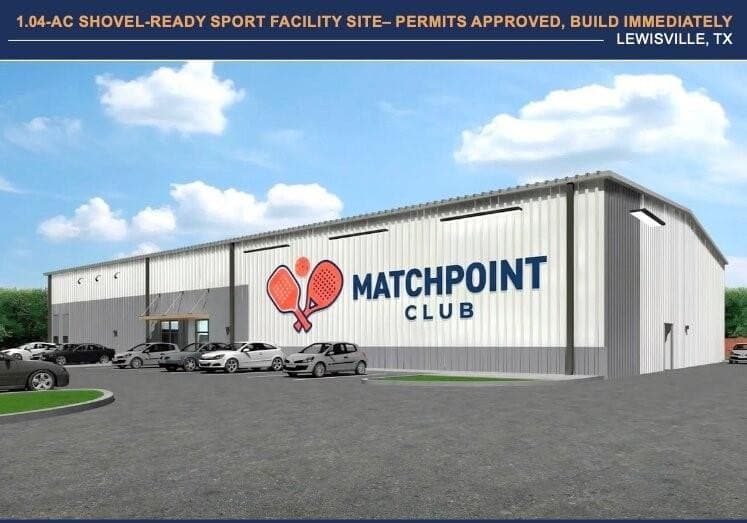1.04 acres in Denton County