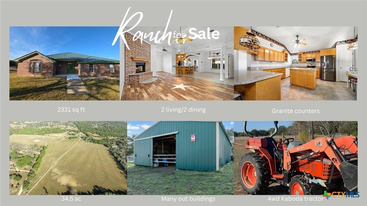 34.5 acres in Lampasas County
