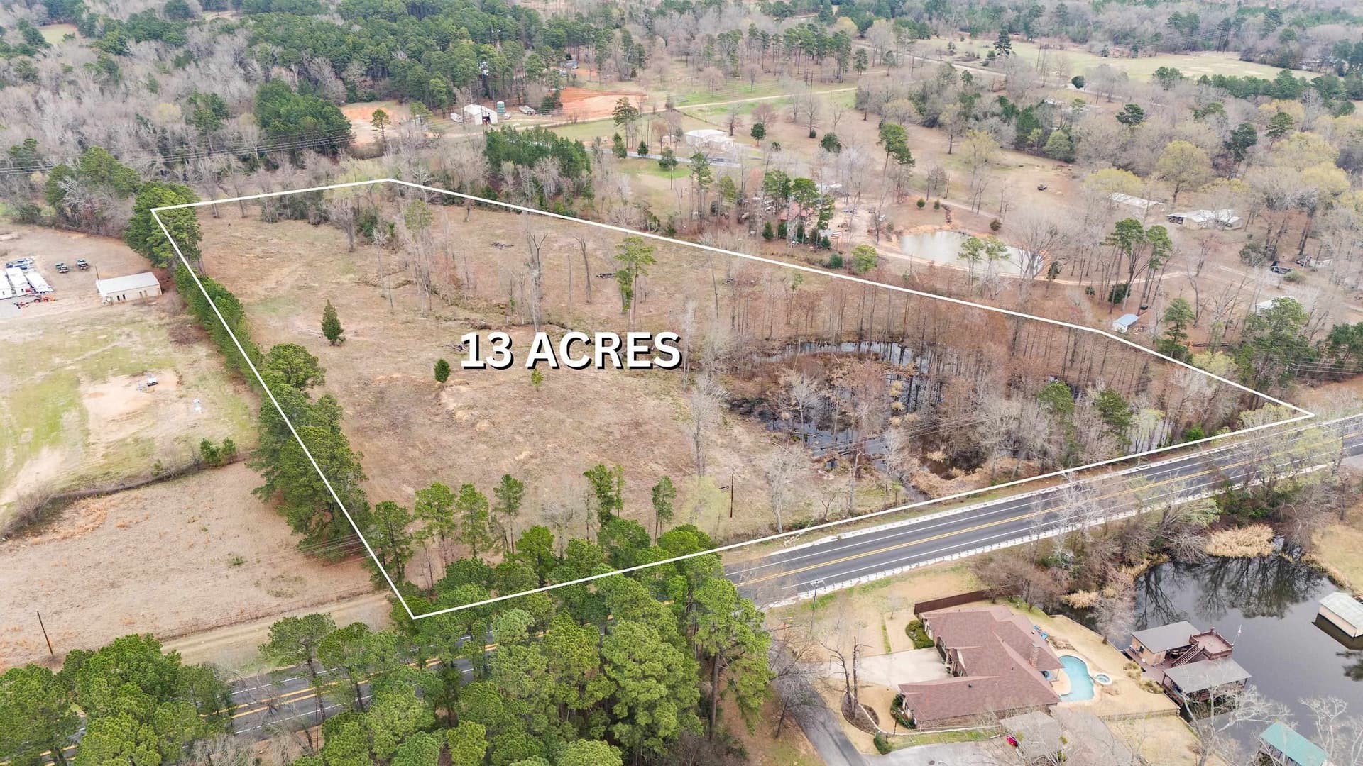 13.07 acres in Gregg County